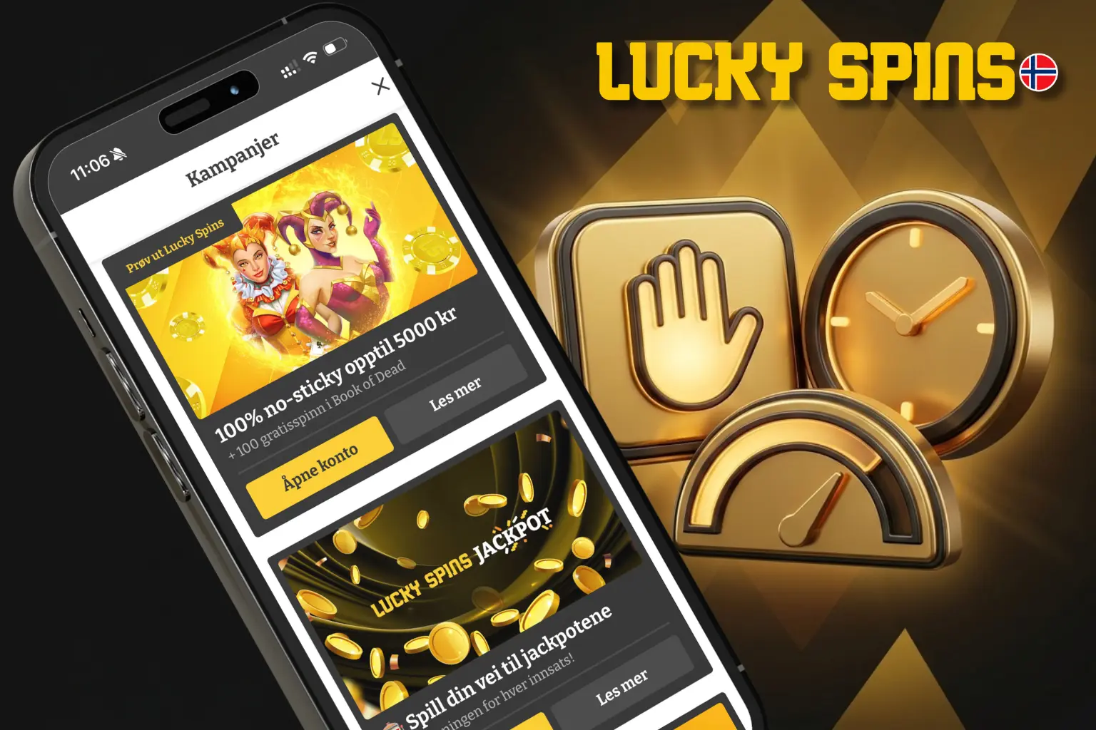 Ansvarlig spilling og grenser hos Lucky Spins casino